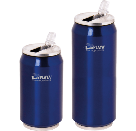 LaPLAYA Cool Can - Nerez 0,5 litra modrá termoplechovka